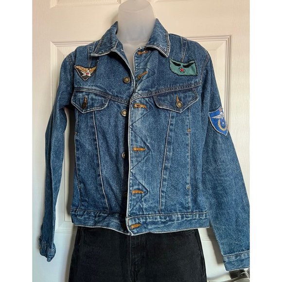 No brand / Not sure Jackets & Coats Vintage Military Denim Jean
